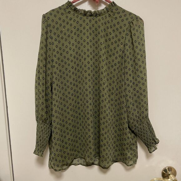 Lot Of 5 Women's Small XS Sheer Dress Shirts Limited Candies Maison d’Amelie - Picture 5 of 16